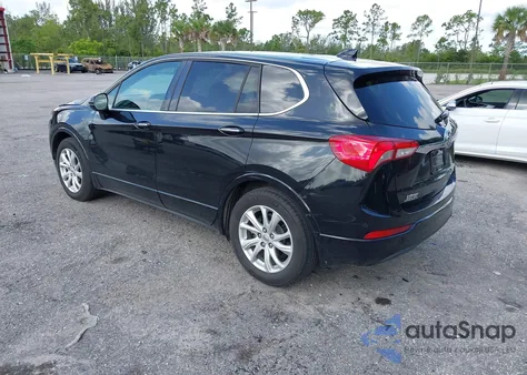 2020 Buick Envision Fwd Preferred из США, поврежденный, VIN LRBFXBSA1LD016047